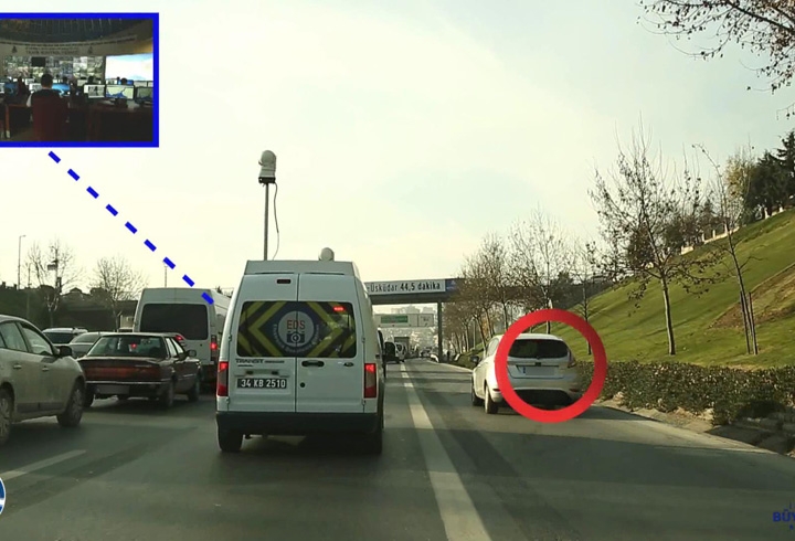 Dikkat Mobil EDS araçları İstanbul yollarında