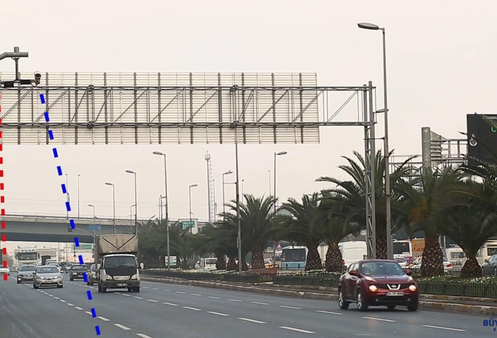 Dikkat Mobil EDS araçları İstanbul yollarında