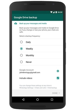 Google, WhatsApp konuşmalarını muhafaza edecek