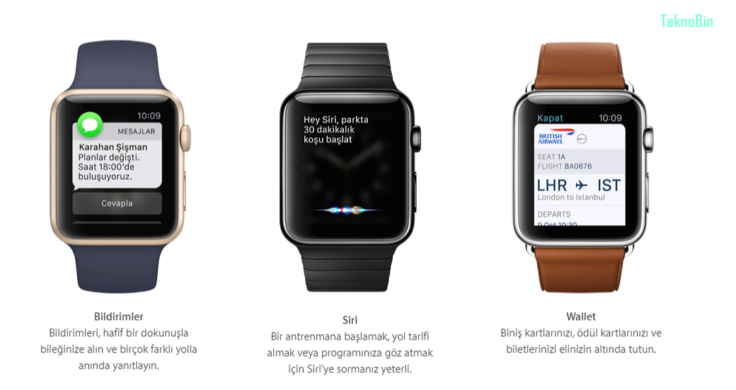Apple’ın ilk akıllı saati Apple Watch kullanıcısına neler sunuyor? Apple’ın ilk akıllı saati Apple Watch kullanıcısına neler sunuyor?