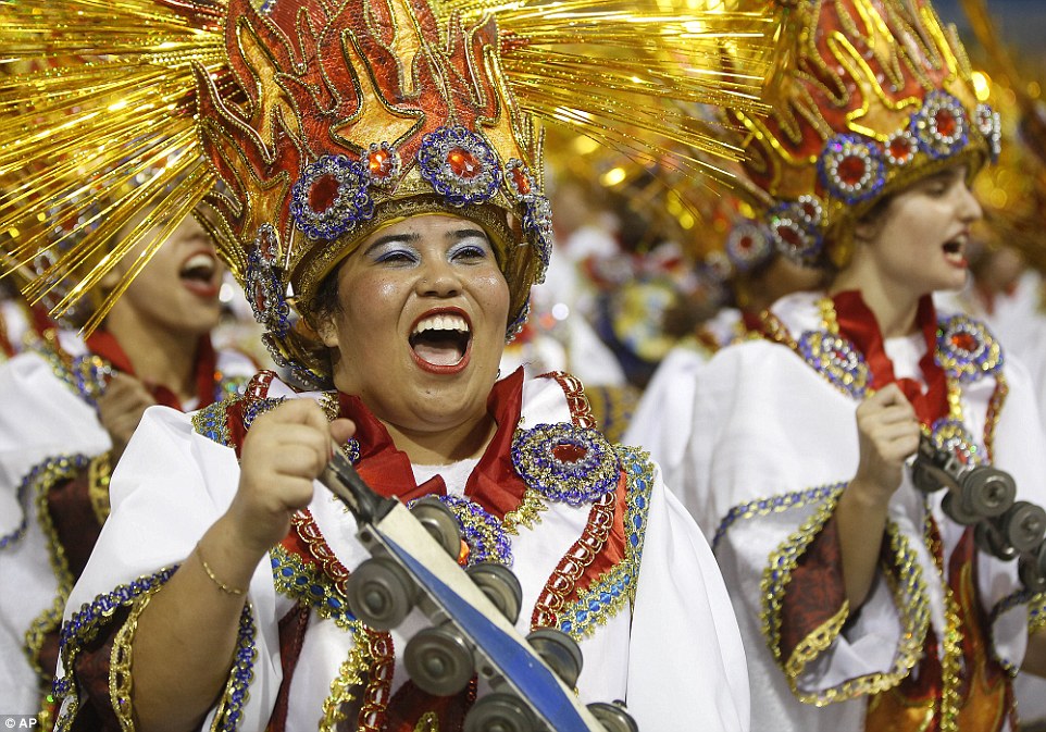 It's Carnival! Brazil's five day festival of dancing, bare flesh and wild costumes gets underway It's Carnival! Brazil's five day festival of dancing, bare flesh and wild costumes gets underway