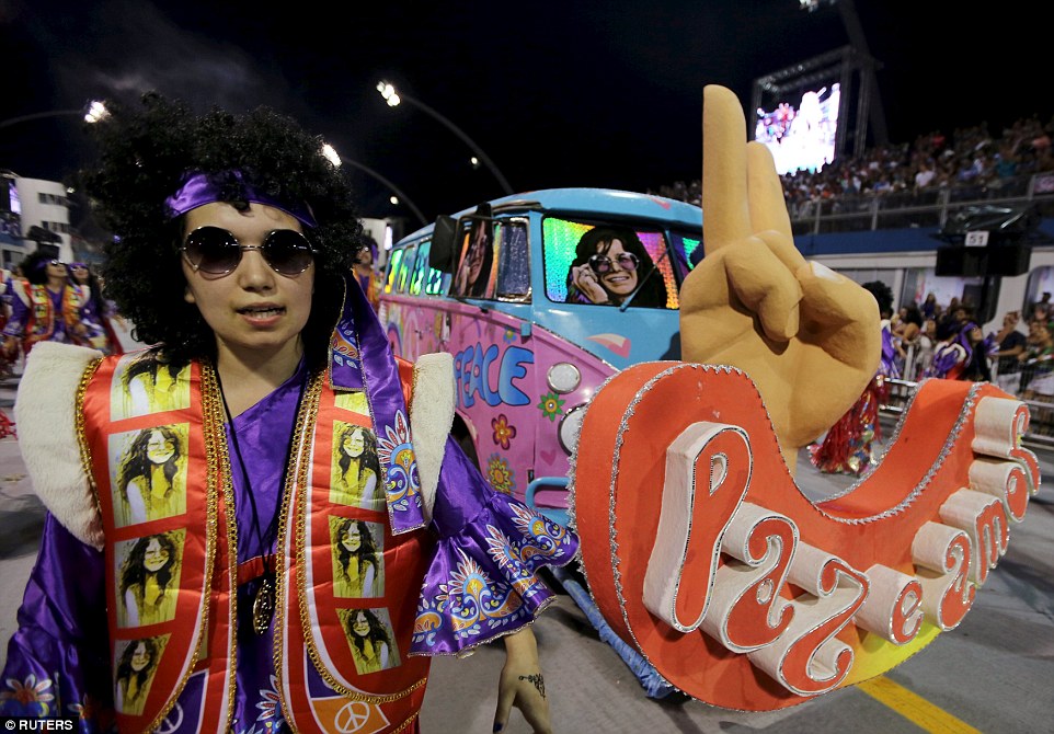 It's Carnival! Brazil's five day festival of dancing, bare flesh and wild costumes gets underway It's Carnival! Brazil's five day festival of dancing, bare flesh and wild costumes gets underway