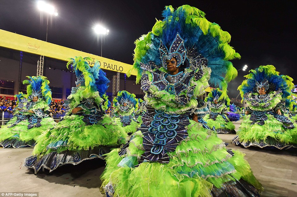 It's Carnival! Brazil's five day festival of dancing, bare flesh and wild costumes gets underway It's Carnival! Brazil's five day festival of dancing, bare flesh and wild costumes gets underway