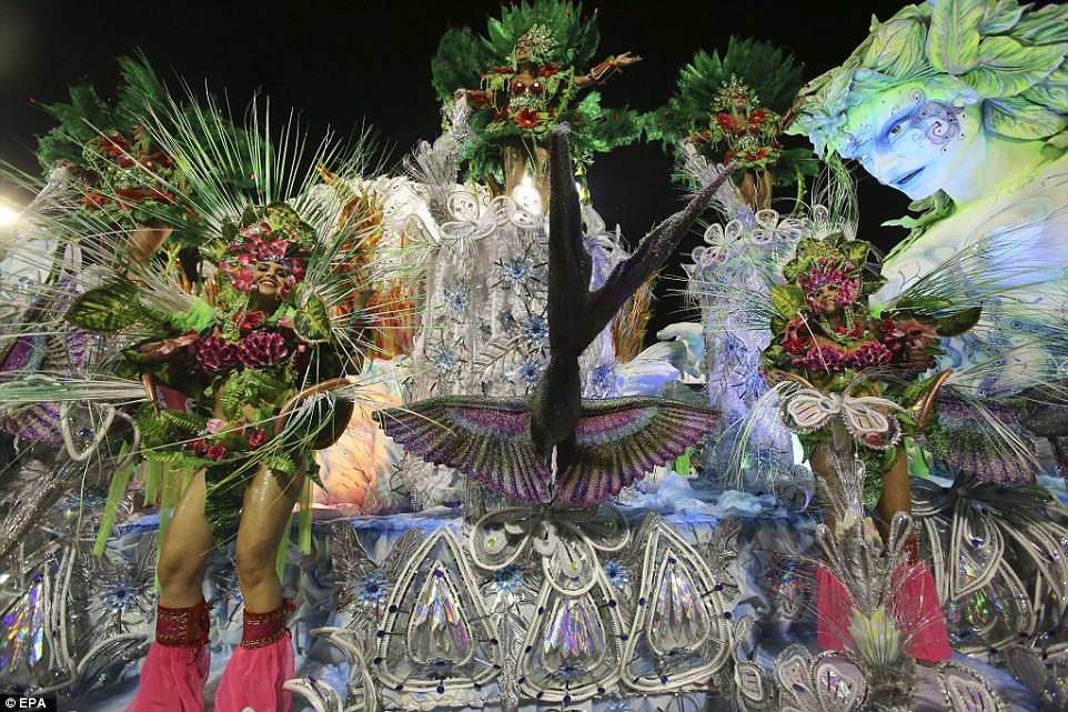 It's Carnival! Brazil's five day festival of dancing, bare flesh and wild costumes gets underway It's Carnival! Brazil's five day festival of dancing, bare flesh and wild costumes gets underway