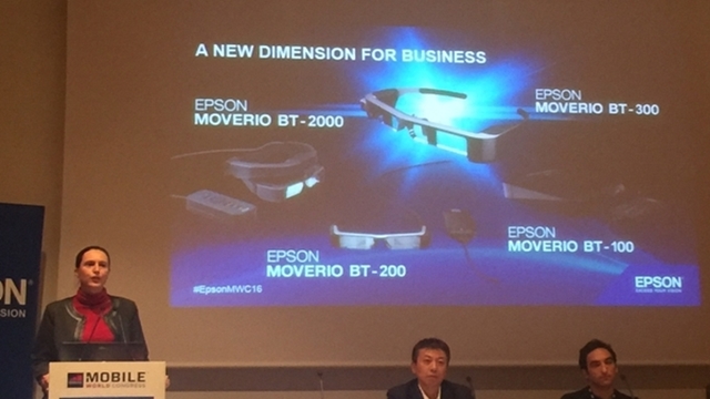 'Epson Moverio BT-300' hayatı kolaylaştırmak için çalışanlar 'Epson Moverio BT-300' hayatı kolaylaştırmak için çalışanlar