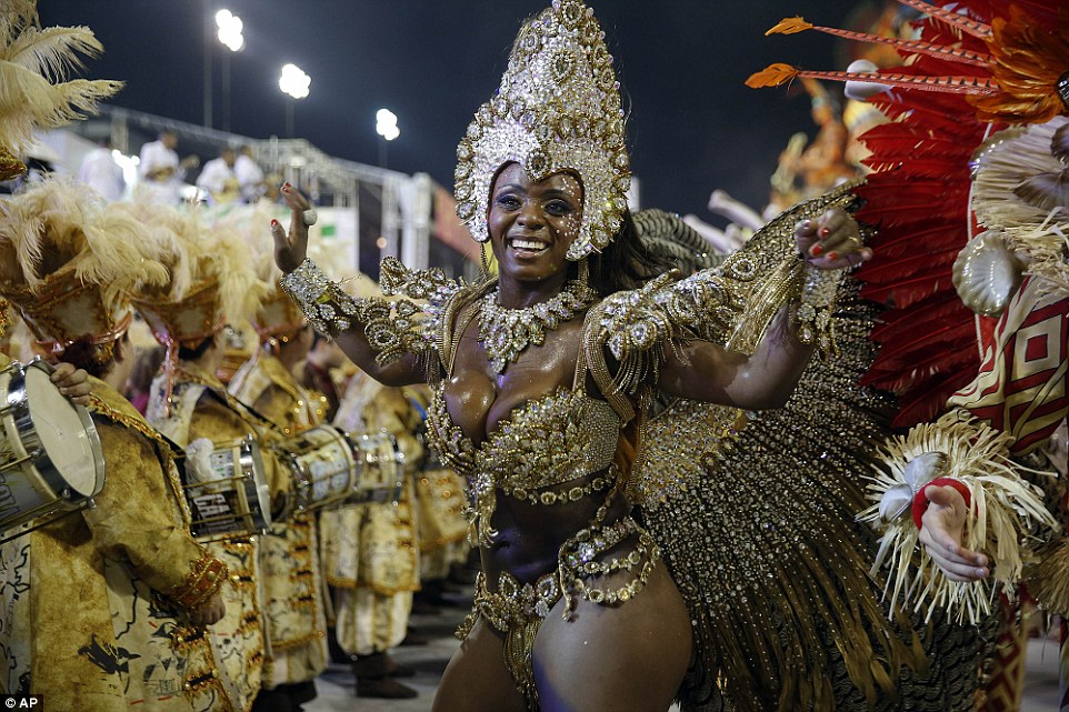 It's Carnival! Brazil's five day festival of dancing, bare flesh and wild costumes gets underway It's Carnival! Brazil's five day festival of dancing, bare flesh and wild costumes gets underway