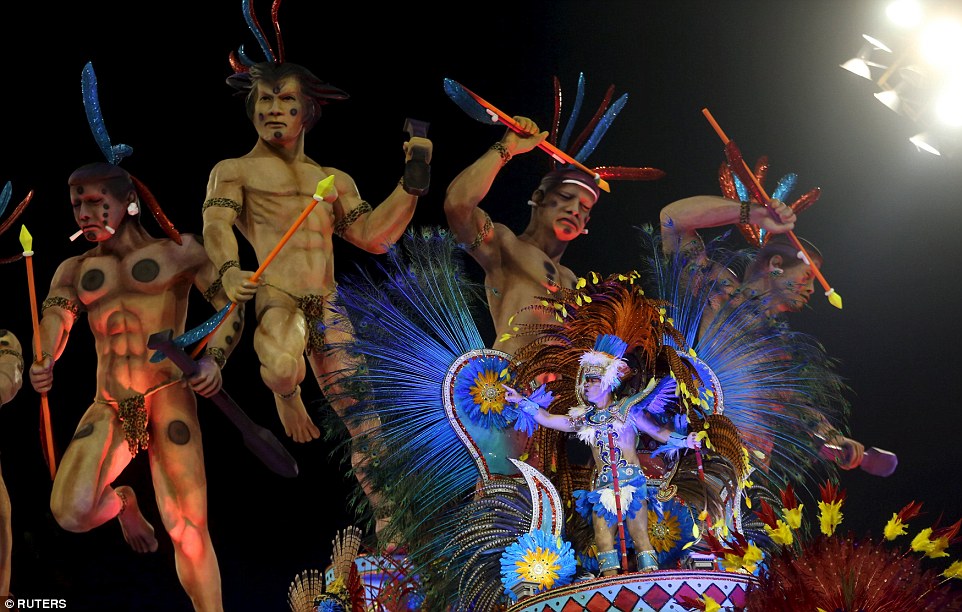 It's Carnival! Brazil's five day festival of dancing, bare flesh and wild costumes gets underway It's Carnival! Brazil's five day festival of dancing, bare flesh and wild costumes gets underway