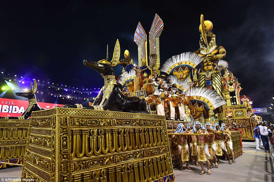 It's Carnival! Brazil's five day festival of dancing, bare flesh and wild costumes gets underway It's Carnival! Brazil's five day festival of dancing, bare flesh and wild costumes gets underway