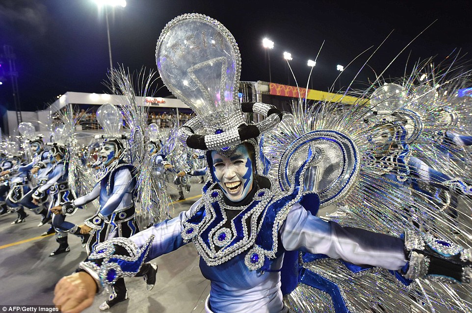 It's Carnival! Brazil's five day festival of dancing, bare flesh and wild costumes gets underway It's Carnival! Brazil's five day festival of dancing, bare flesh and wild costumes gets underway