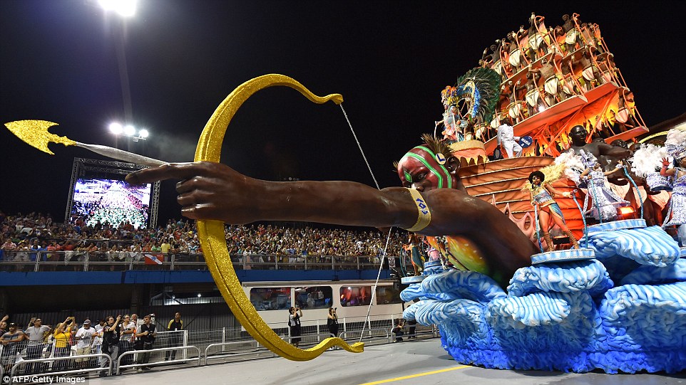 It's Carnival! Brazil's five day festival of dancing, bare flesh and wild costumes gets underway It's Carnival! Brazil's five day festival of dancing, bare flesh and wild costumes gets underway