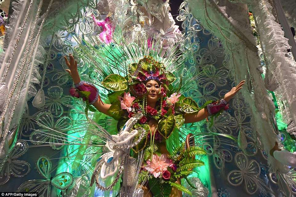 It's Carnival! Brazil's five day festival of dancing, bare flesh and wild costumes gets underway It's Carnival! Brazil's five day festival of dancing, bare flesh and wild costumes gets underway
