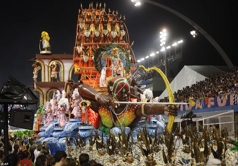 It's Carnival! Brazil's five day festival of dancing, bare flesh and wild costumes gets underway It's Carnival! Brazil's five day festival of dancing, bare flesh and wild costumes gets underway