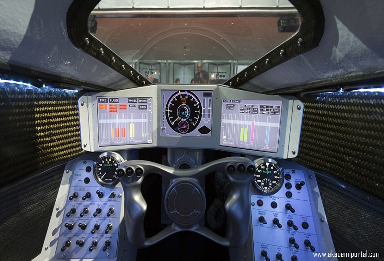 Bloodhound SSC on tour! Supersonic car makes it world debut in London ahead of its 1,000mph record-breaking run