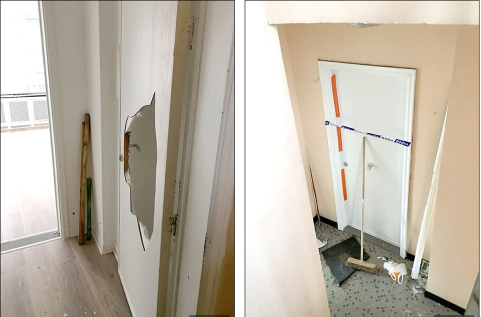 EXCLUSIVE - Inside the den of terror: Extraordinary first pictures of the Brussels bombers' secret lair where they built explosives for mass murder EXCLUSIVE - Inside the den of terror: Extraordinary first pictures of the Brussels bombers' secret lair where they built explosives for mass murder