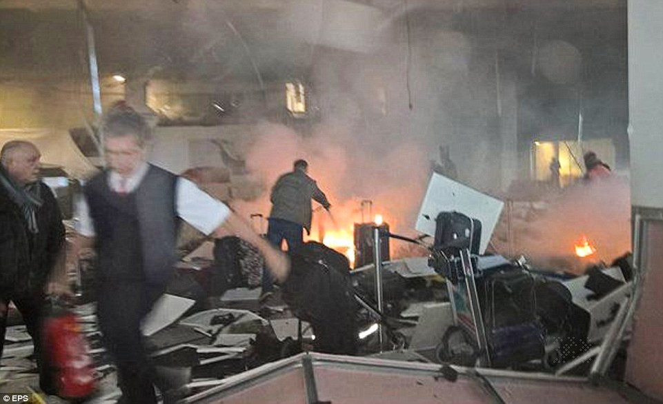 EXCLUSIVE - Inside the den of terror: Extraordinary first pictures of the Brussels bombers' secret lair where they built explosives for mass murder EXCLUSIVE - Inside the den of terror: Extraordinary first pictures of the Brussels bombers' secret lair where they built explosives for mass murder