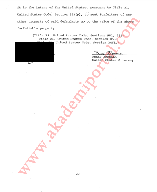 İşte Reza Zarrab iddianamesinde yer alan suçlamalar