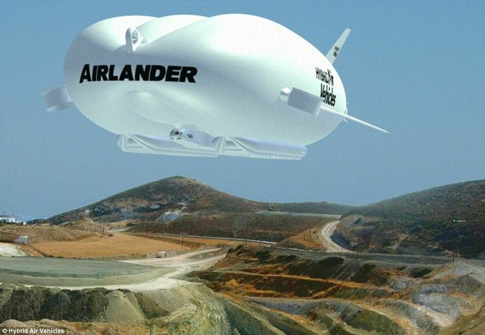 Dünyanın en büyük Uçağı Airlander'in test uçuşu için geri sayım