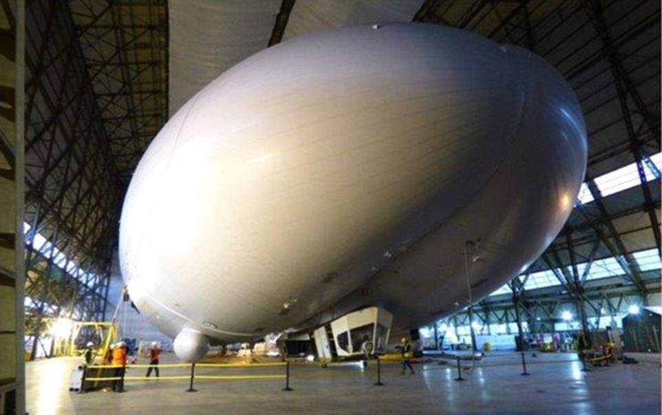 Dünyanın en büyük Uçağı Airlander'in test uçuşu için geri sayım