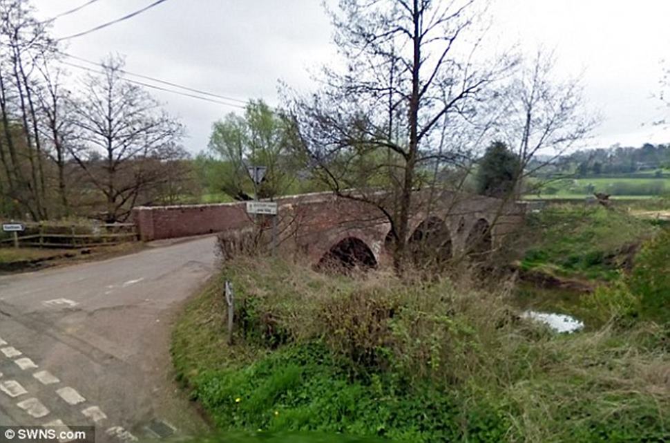Drone captures collapsed 18th century Eastham Bridge Drone captures collapsed 18th century Eastham Bridge