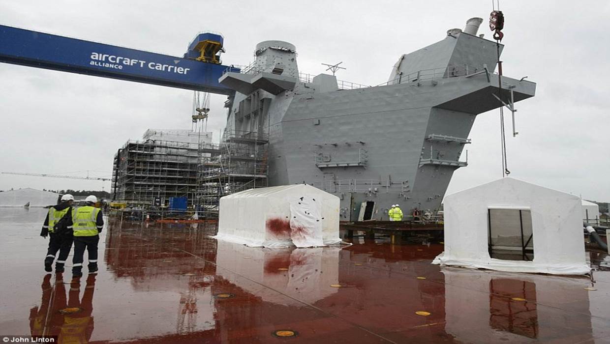 Coming soon: The new HMS Queen Elizabeth aircraft carrier Coming soon: The new HMS Queen Elizabeth aircraft carrier