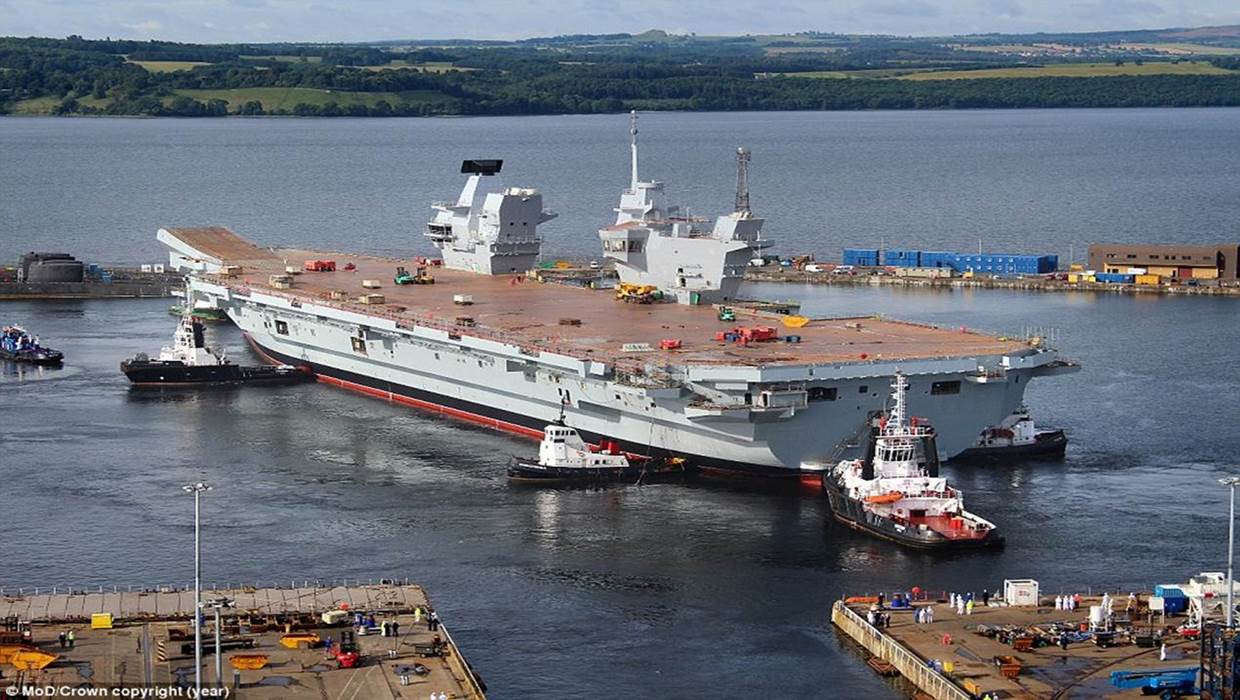 Coming soon: The new HMS Queen Elizabeth aircraft carrier Coming soon: The new HMS Queen Elizabeth aircraft carrier