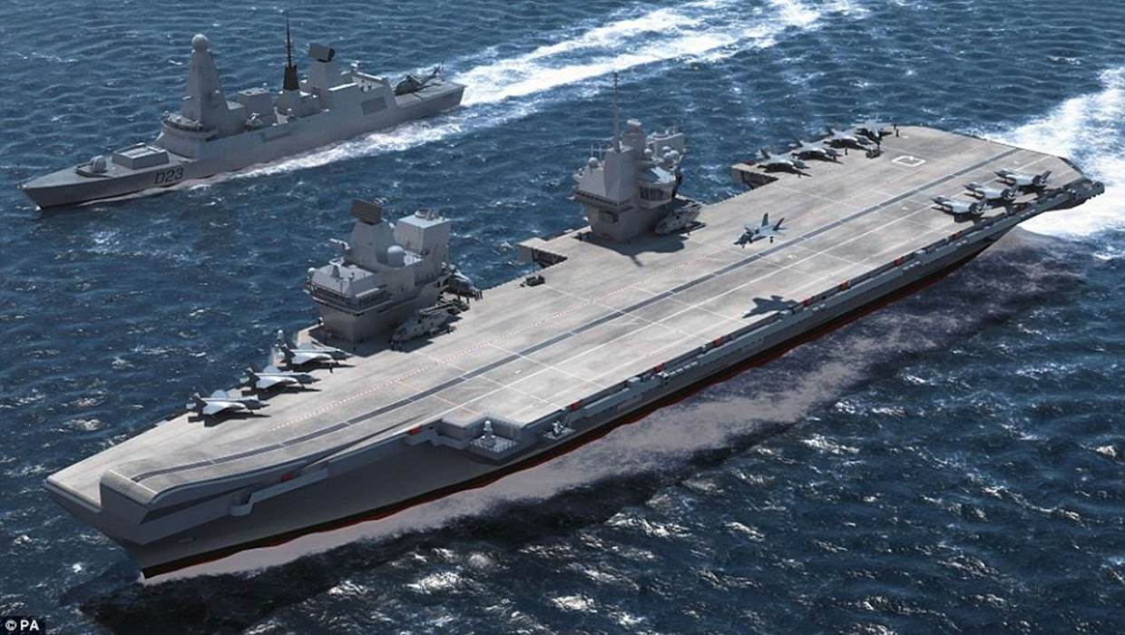 Coming soon: The new HMS Queen Elizabeth aircraft carrier Coming soon: The new HMS Queen Elizabeth aircraft carrier