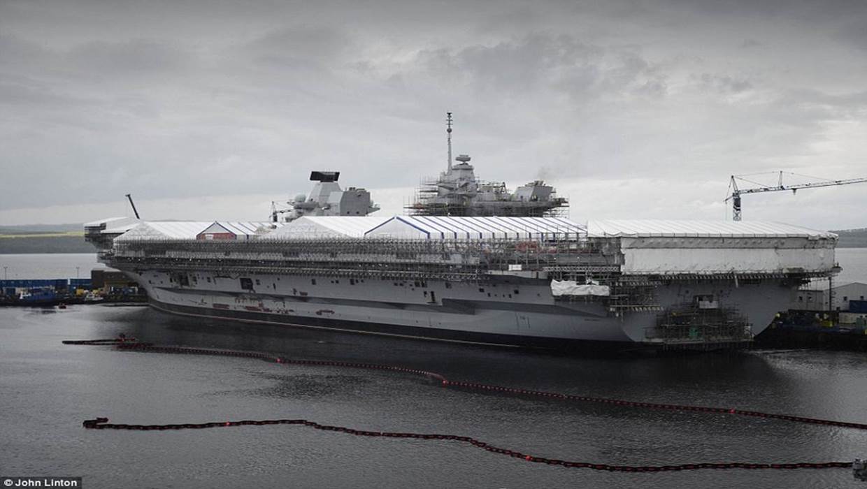 Coming soon: The new HMS Queen Elizabeth aircraft carrier Coming soon: The new HMS Queen Elizabeth aircraft carrier