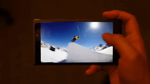 Microsoft's pre-touch technology uses sensors around the edge of a phone