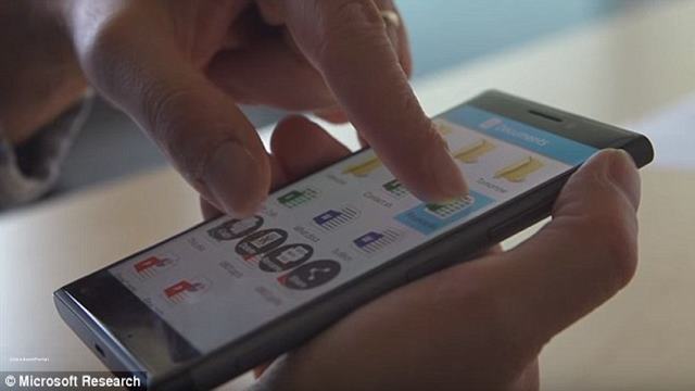 Microsoft's pre-touch technology uses sensors around the edge of a phone