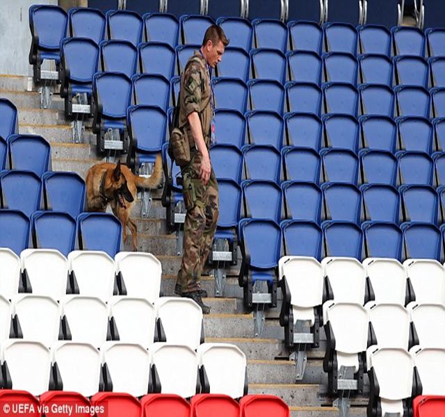 Turkish fans posted threatening images on the internet before EURO 2016