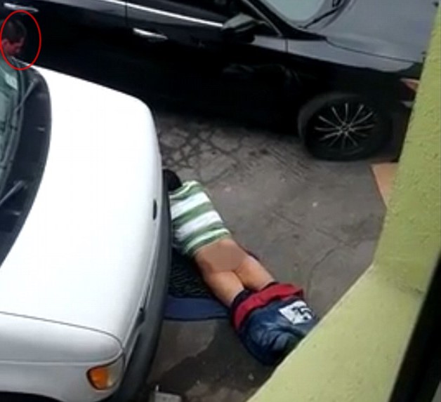 It's an amazing thing: Man caught on camera having sex with footpath