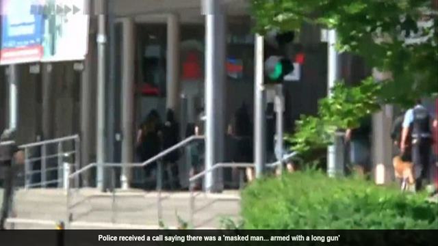 A gunman has been shot dead after opening fire inside a cinema in Western Germany