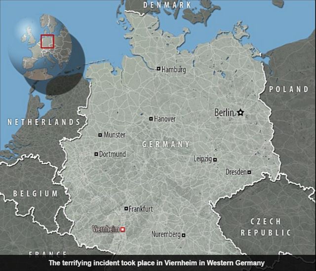 A gunman has been shot dead after opening fire inside a cinema in Western Germany