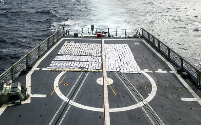 Navy discovers massive haul of more than a TONNE of heroin worth £160 MILLION on four fishing boats in the Indian Ocean bound for Europe Navy discovers massive haul of more than a TONNE of heroin worth £160 MILLION on four fishing boats in the Indian Ocean bound for Europe