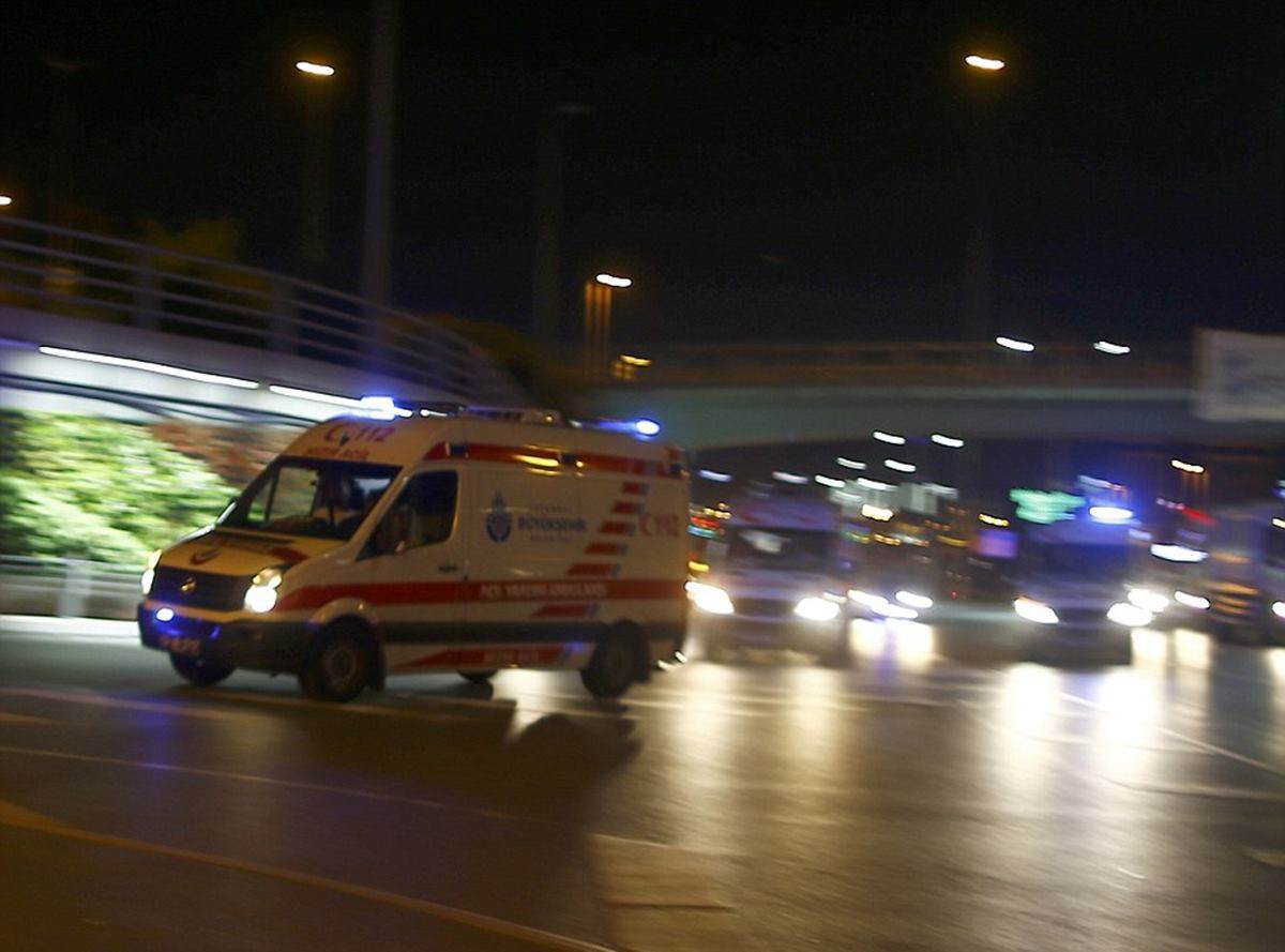 Three suicide bombers kill at least 28 and wound 60 detonating explosive vests in Istanbul airport