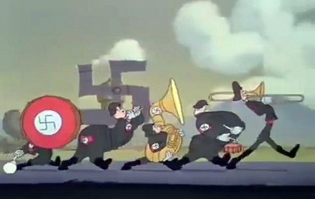A must watch: Rare Disney movie shows Daffy Duck in a Nazi nightmare