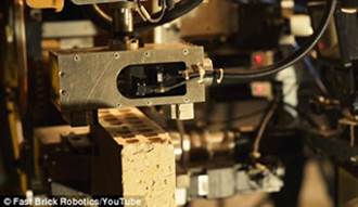 Robot brickie: It can work 24 hours day, and finish an entire house in just two days