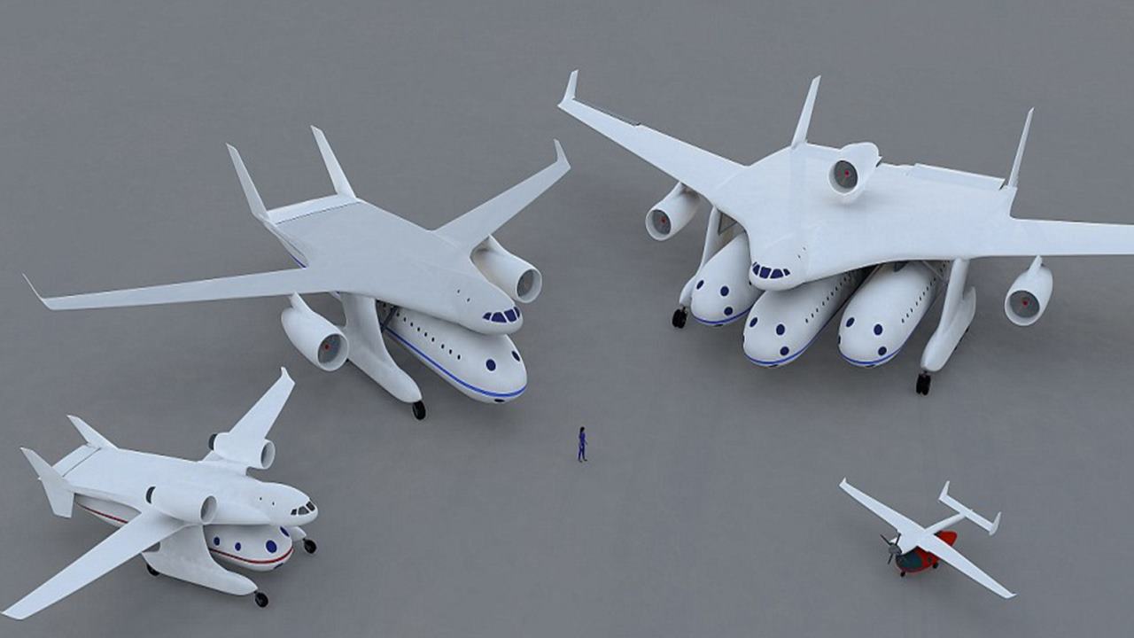 The Clip-Air project: The POD PLANES that could transform air