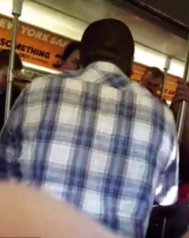 Description of Event: A woman freaks out on the subway and throws live crickets