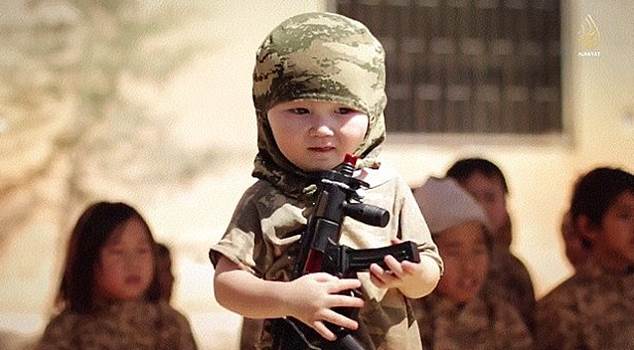 Small terrorist Seeds: ISIS hits new low by using children and babies in new propaganda video 