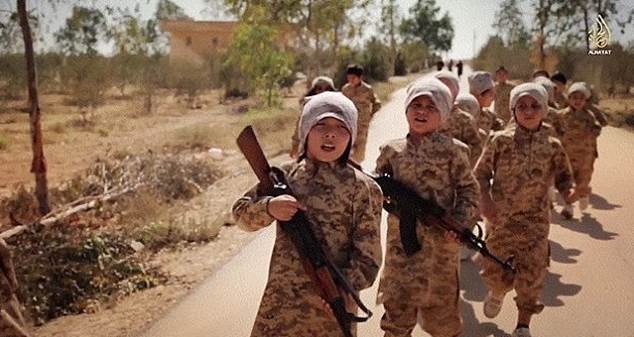 Small terrorist Seeds: ISIS hits new low by using children and babies in new propaganda video 