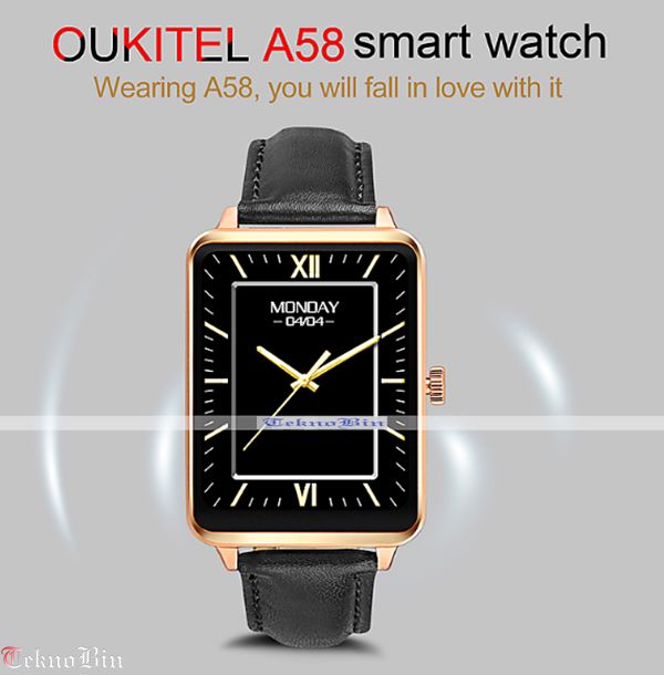 Aukitel A58 bluetooth 4.0 akıllı saat