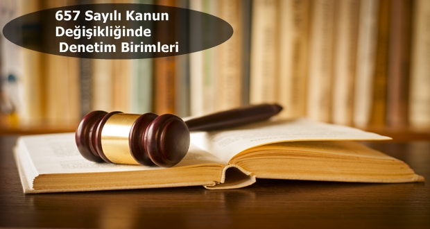 657 Sayılı Kanun Değişikliğinde Denetim Birimleri