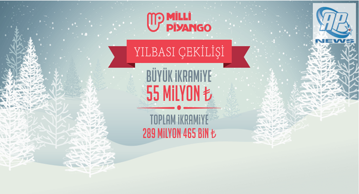 Milli Piyango Sonuçları Çekiliş sonuçları 31 Aralık 2015