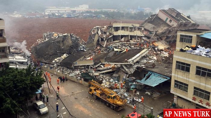 Landslide in southern China leaves dozens missing