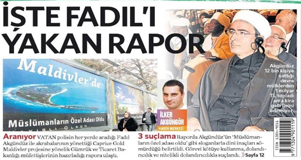 Fadıl Akgündüz tutuklandı ( Jet Fadıl )