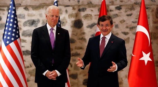 Davutoğlu - Biden ortak açıklaması Davutoğlu - Biden ortak açıklaması