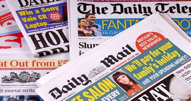 İngiltere basınından özet başlıklar 1 Ocak