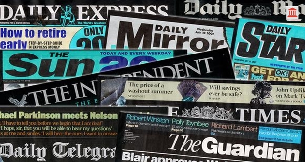İngiltere basınından günün özet başlıkları