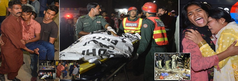 Terrorist attacks in Pakistan, 65 dead 300 injured